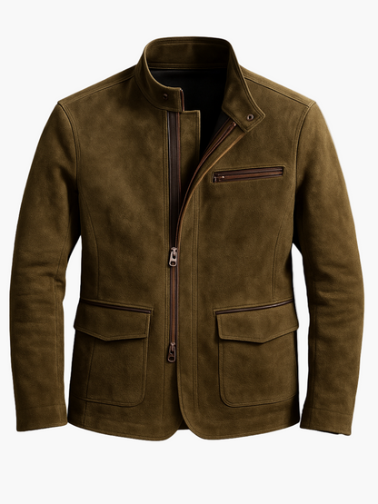 Herren Utility-Jacke Modern Urban Style Übergangsjacke Freizeit