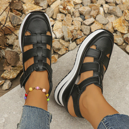 Susan – Sommer Wedge Baotou Hollow Atmungsaktive Schuhe für Damen