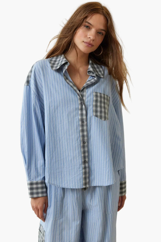 Damen Pyjama Set Oversize Zweiteiler – Modernes Loungewear für Zuhause und Schlaf
