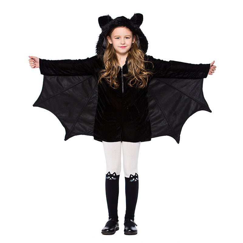 Children's Halloween Bat Costume – Funny Dress-Up Outfit for Boys and Girls