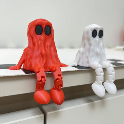 Halloween Ghost Figure Decoration – Funny 3D-Printed Spooky Decoration for Parties & Home