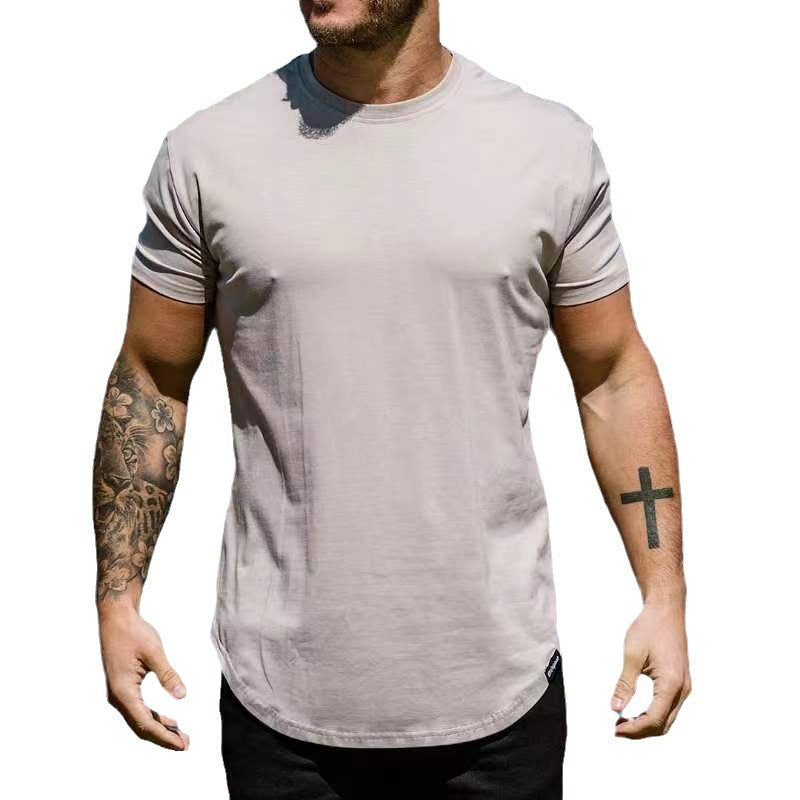 Aaron – Slim Fit Sport T-Shirt mit Rundsaum