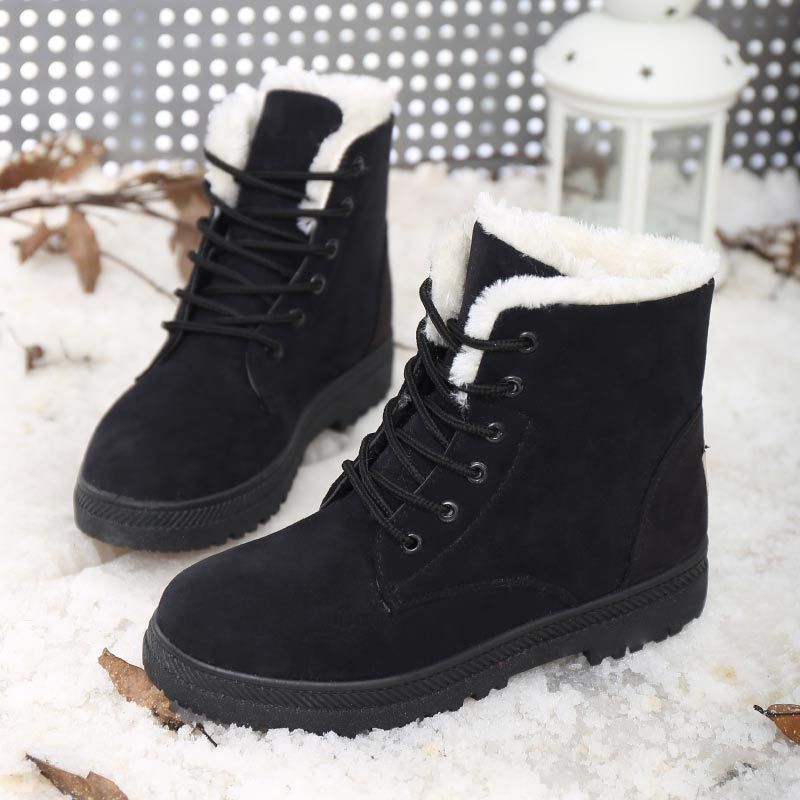 Esme – Winter Schneestiefel mit warmen Plüschstiefeln für Damen