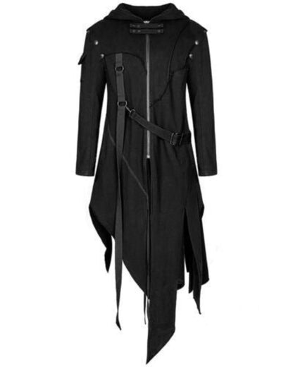 Men's Halloween Coat – Gothic Vintage Costume for Halloween Parties & Cosplay