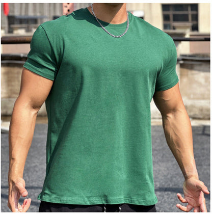 Aaron – Slim Fit Sport T-Shirt mit Rundsaum