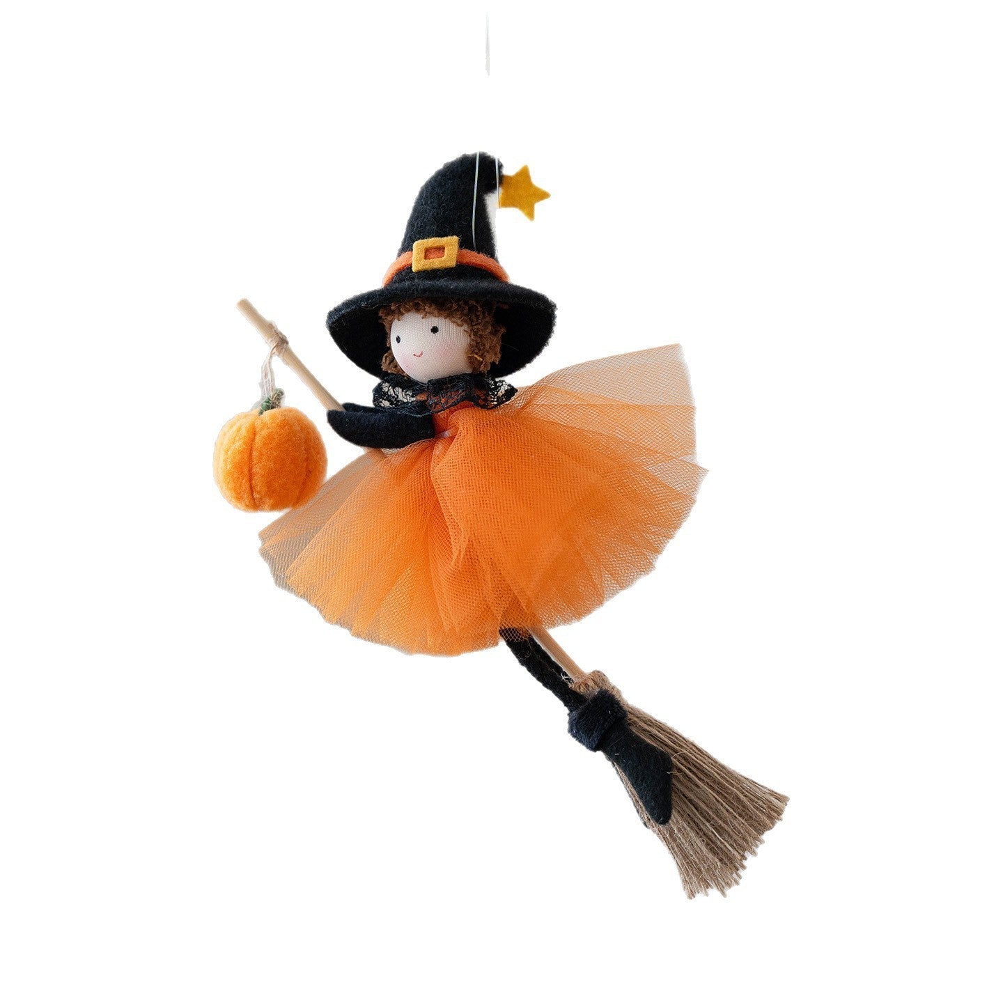 Halloween decoration hanging witch dolls for children – European style, perfect for Halloween party & haunted house