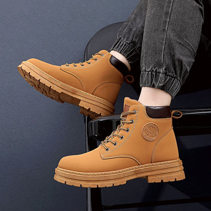 Michael – Herrenstiefeletten mit Keilabsatz