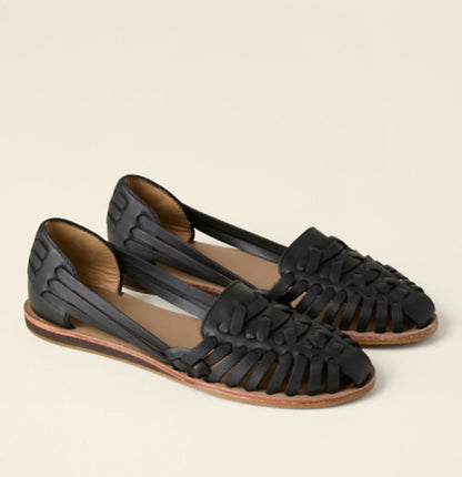 Women's casual slip-ons with cut-out design – comfortable loafers for everyday and office use