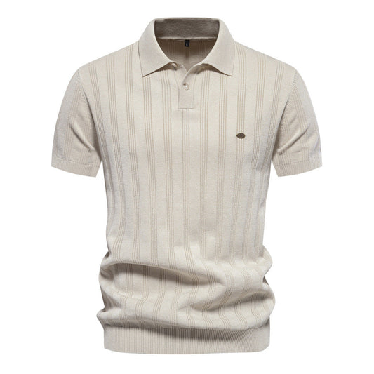 Joe – Casual men's top with zipper decoration