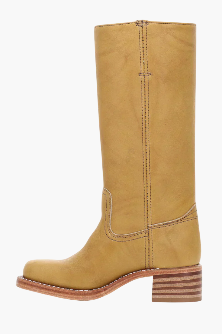 Women's Boots Western Style Classic – Fashionable Block Heel Boots for Everyday and Leisure