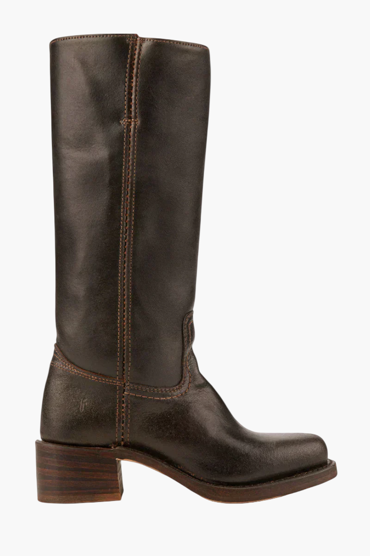 Women's Boots Western Style Classic – Fashionable Block Heel Boots for Everyday and Leisure