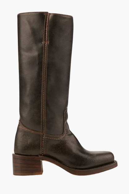 Women's Boots Western Style Classic – Fashionable Block Heel Boots for Everyday and Leisure