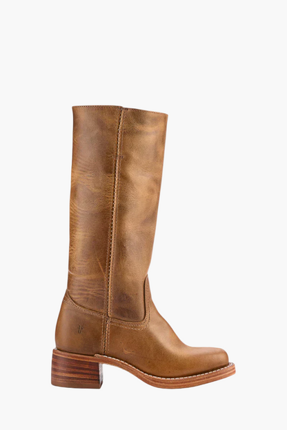 Women's Boots Western Style Classic – Fashionable Block Heel Boots for Everyday and Leisure