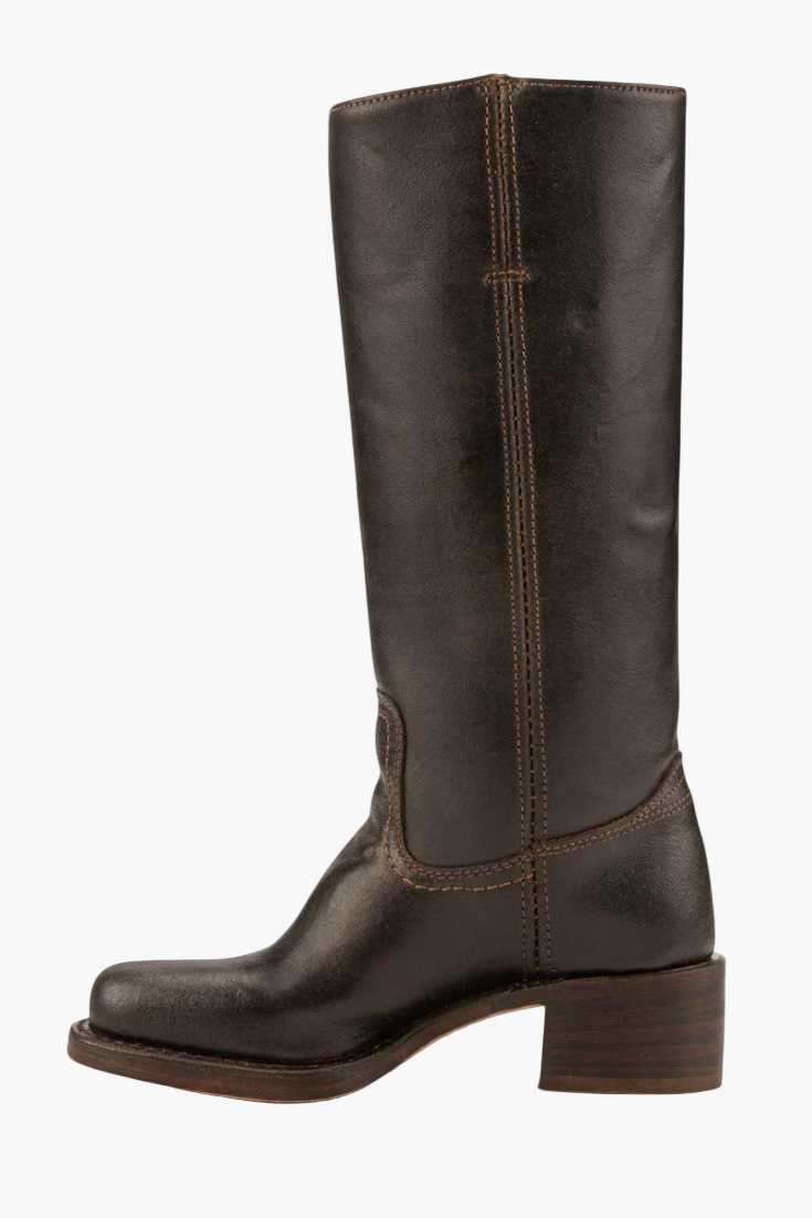 Women's Boots Western Style Classic – Fashionable Block Heel Boots for Everyday and Leisure