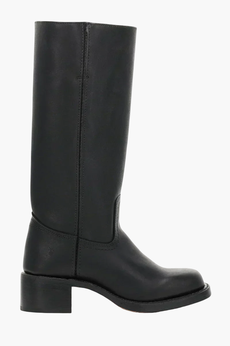 Women's Boots Western Style Classic – Fashionable Block Heel Boots for Everyday and Leisure