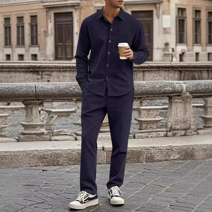 Tom – Lässiger Sportlicher Herren-Kombination mit Cardigan