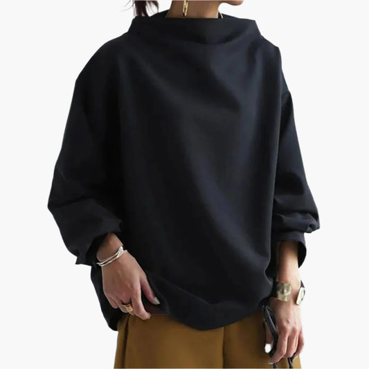 Women's Oversize Sweater Long Sleeve Modern Elegant – Perfect for Everyday & Office