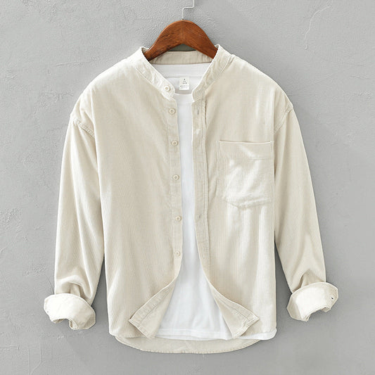 Geoff – Casual Corduroy Shirt for Men
