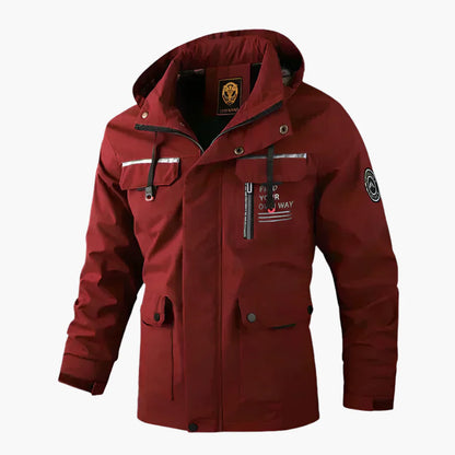 Men's Outdoor Winter Jacket – Windproof & Waterproof Casual Jacket with Hood for Everyday and Adventure