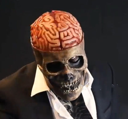 Halloween horror mask for adults – creepy latex mask for decoration & costume