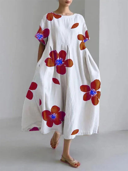 Natalie – Special women's dress with geometric pattern