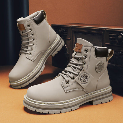 Walter – Lässige Biker High-Top Herrenstiefel