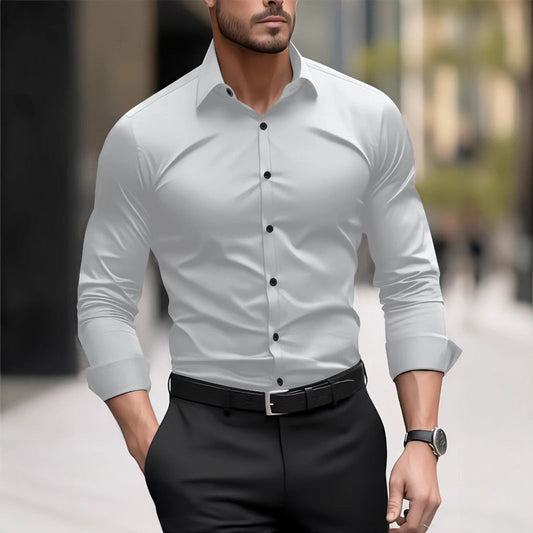 Andy – Casual men's shirt with long sleeves
