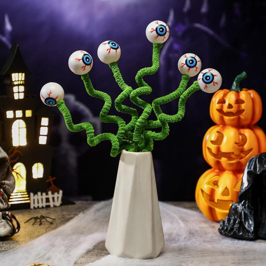 Halloween decoration funny eyeball plant for spooky parties and creepy atmosphere
