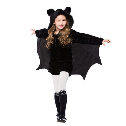 Children's Halloween Bat Costume – Funny Dress-Up Outfit for Boys and Girls