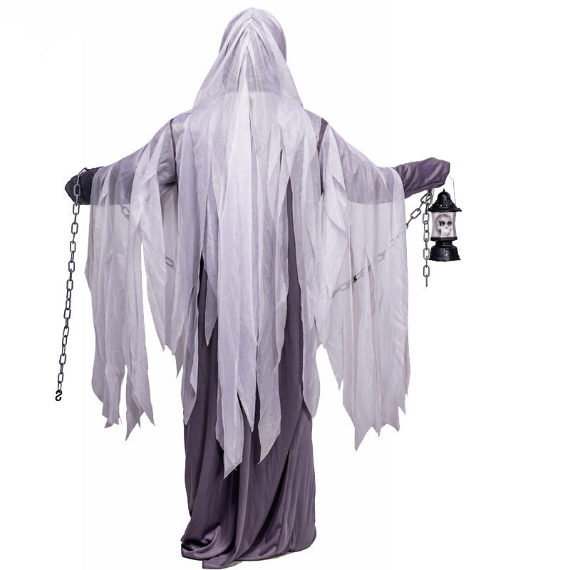 Halloween ghost costume for adults – spooky costume for Halloween parties & creepy events
