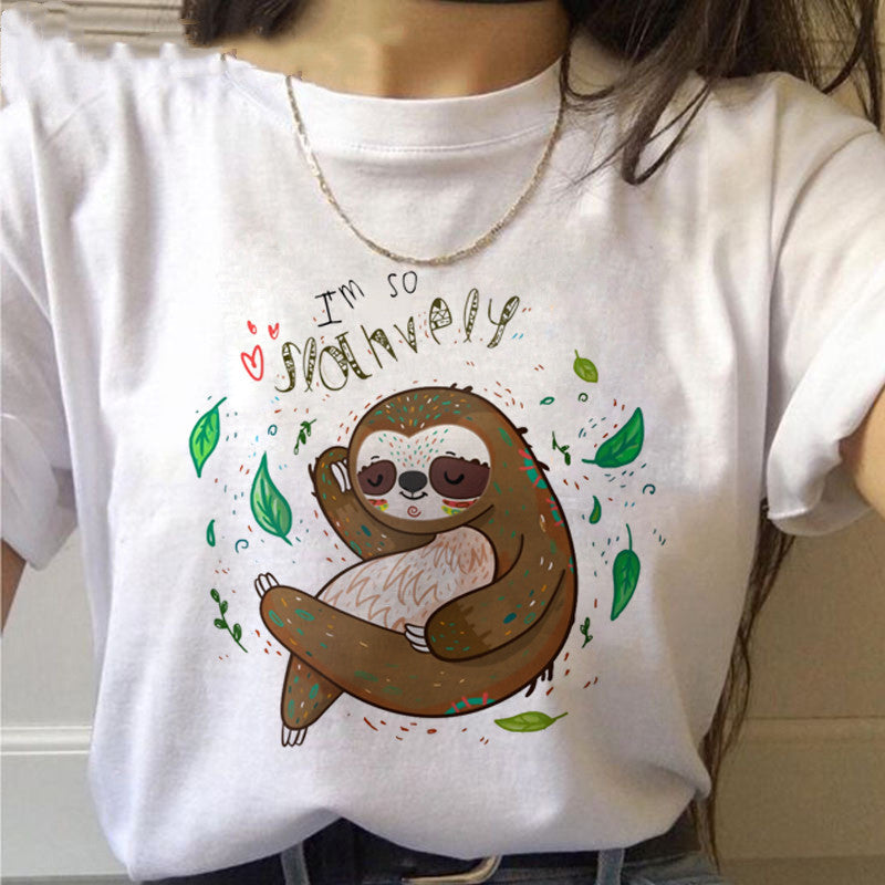 Sarah – Kawaii Bedrucktes T-Shirt für Damen