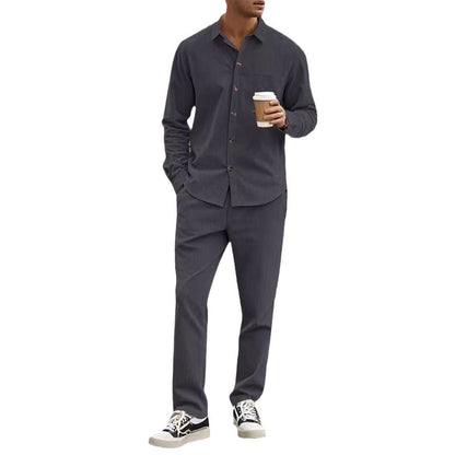 Tom – Lässiger Sportlicher Herren-Kombination mit Cardigan
