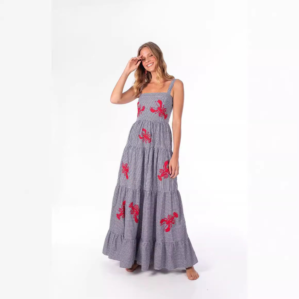 Mandy – Langes Strandkleid für Damen