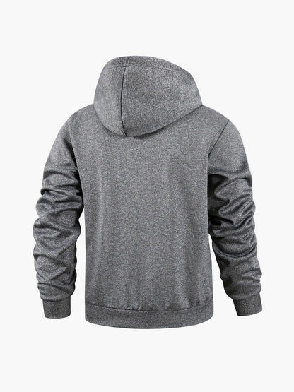 Herren Freizeit Trainingsanzug Set Kapuzenjacke und Jogginghose – Winter Warmer Style