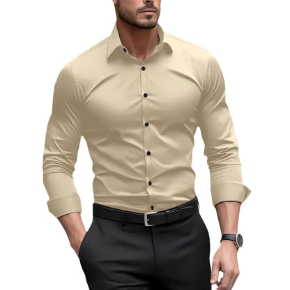 Andy – Casual men's shirt with long sleeves