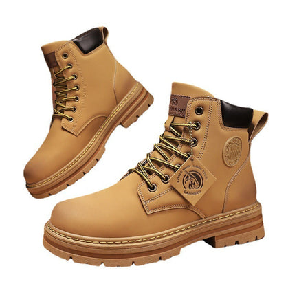 Walter – Lässige Biker High-Top Herrenstiefel