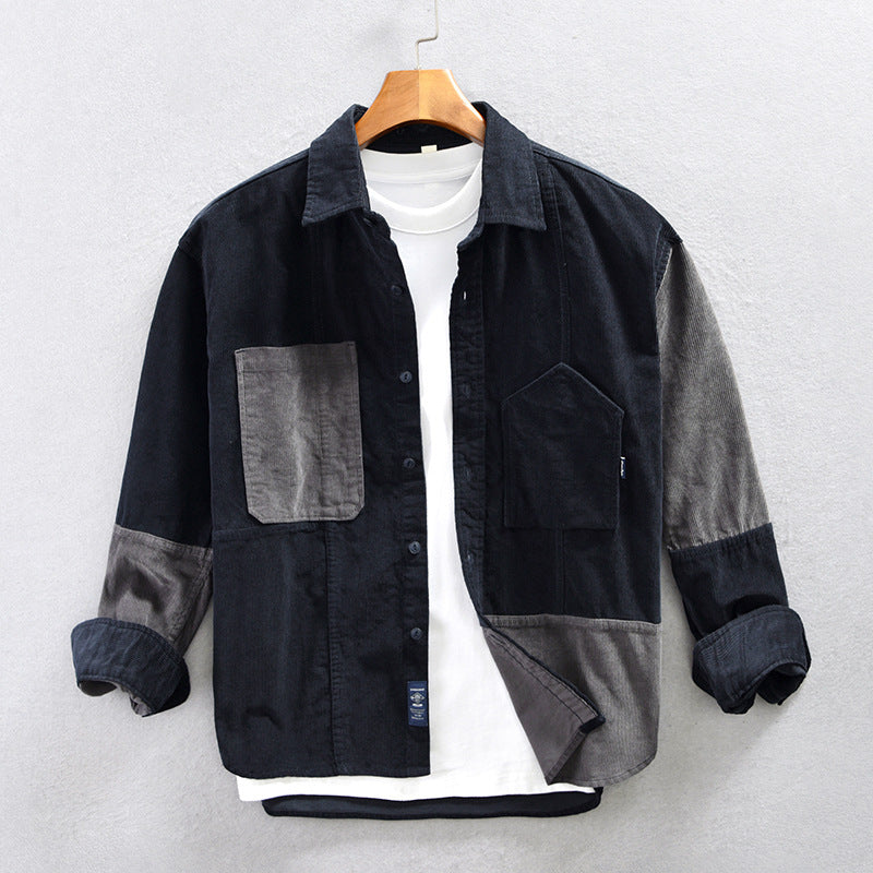 Bryan – Casual men's corduroy shirt