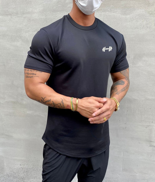 Wendy – American Slim Fit Muskel Rundsaum Kurzarmshirt