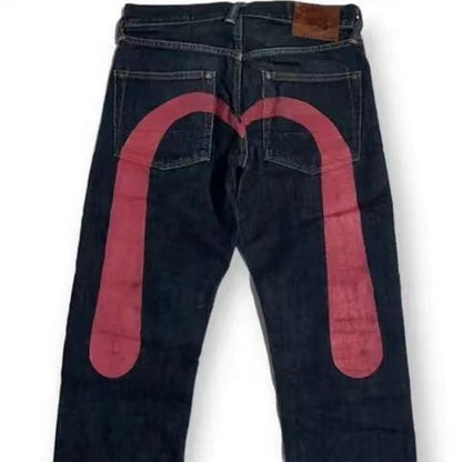 Jerry – Stylish men's loose jeans with classic print