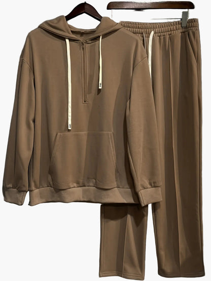 Herren Casual Hoodie Set – Komfortabler Freizeitanzug für Alltag und Sport