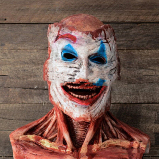 Halloween horror mask for adults – creepy latex mask for decoration & costume