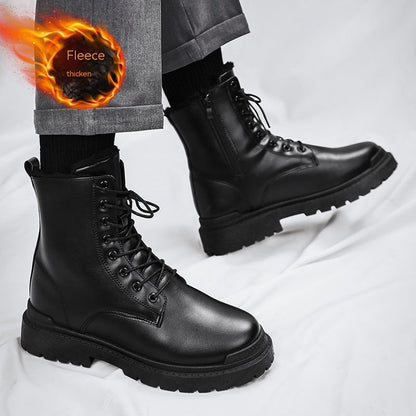Larry – Herrenstiefel mit Samt und Wärmeisolierung