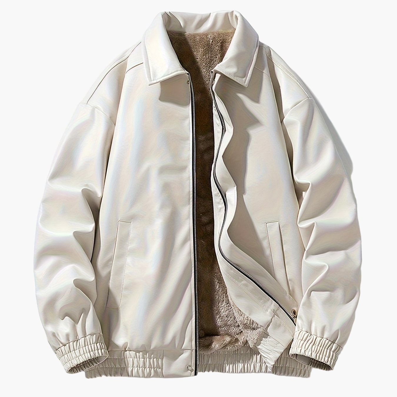 Herren Bomberjacke im lässigen Stil mit Reißverschluss – Ideal für Freizeit und Alltag