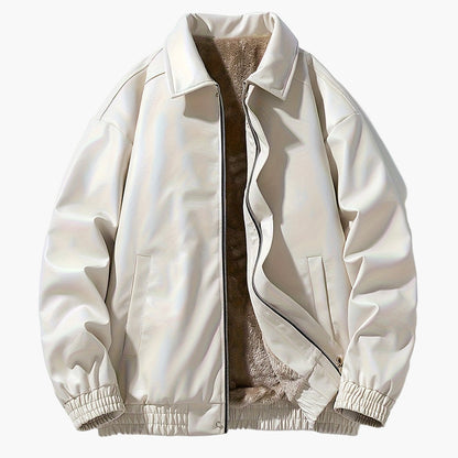 Herren Bomberjacke im lässigen Stil mit Reißverschluss – Ideal für Freizeit und Alltag