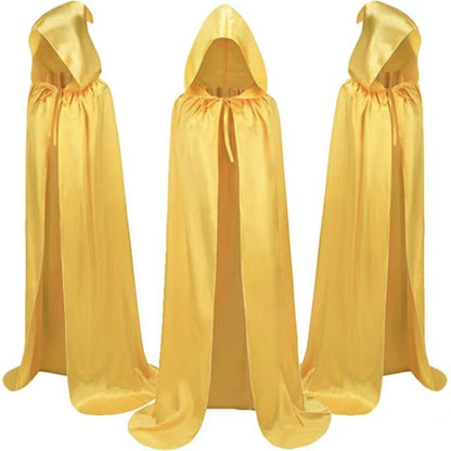 Halloween vampire cloak for adults – reversible cape for costumes & party