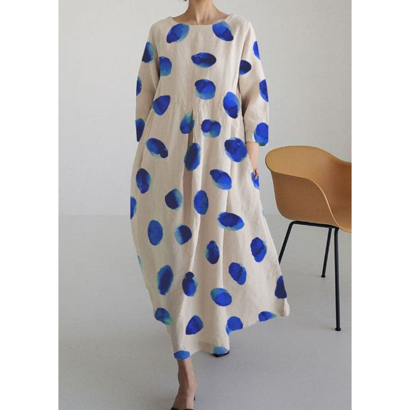 Natalie – Special women's dress with geometric pattern