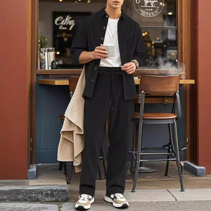 Tom – Lässiger Sportlicher Herren-Kombination mit Cardigan