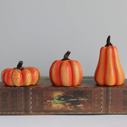 Halloween LED Pumpkin Decoration – Glowing Pumpkin Lantern for Atmospheric Halloween Ambiance