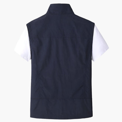 Men's Outdoor Vest – Modern Sleeveless Casual Vest for Everyday & Activities