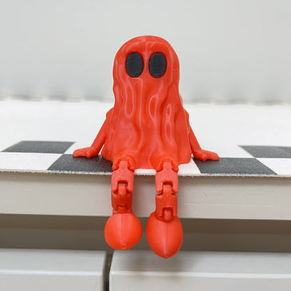 Halloween Ghost Figure Decoration – Funny 3D-Printed Spooky Decoration for Parties & Home